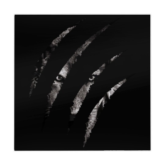 claws mark | Pack of Alpha Wolf were here Mahjong Mats