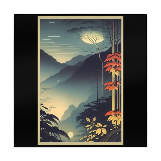 Experience the Calmness of Rainforest Night Mahjong Mats