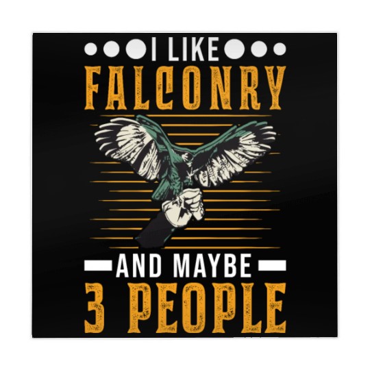 I Like Falconry And Maybe 3 People Falcon Mahjong Mats