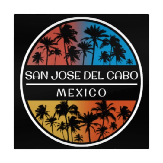 San Jose Del Cabo Mexico Stylish Vacation Mahjong Mats