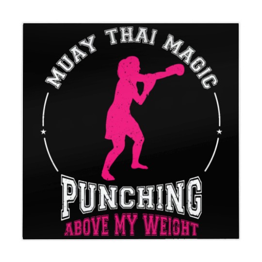 International Women's Day Muay Thai Girl Power Mahjong Mats