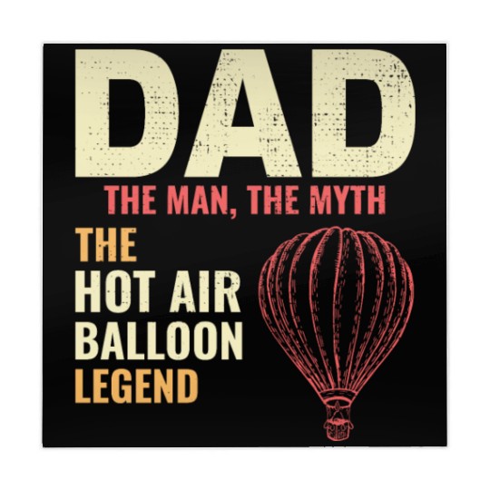 Hot Air Ballooning Hopper Balloon Dad Balloonist Mahjong Mats