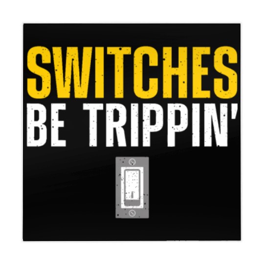 Funny Electrician Art Men Women Electrical Switche Mahjong Mats