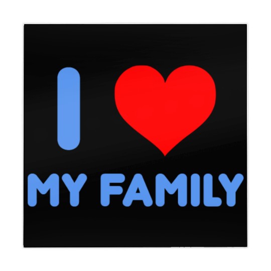 I Love My Family Mahjong Mats