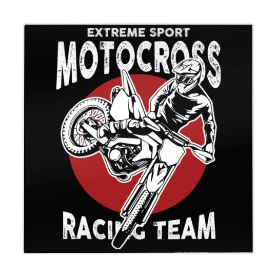 Motocross Racing Team Mahjong Mats