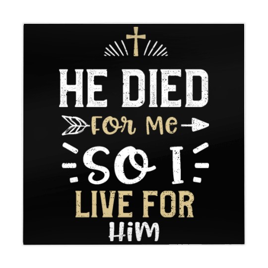 He Died For Me So I Live For Him Mahjong Mats