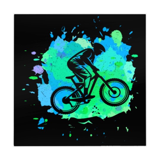 Colorful BMX Men Boys Bike Lover Mahjong Mats