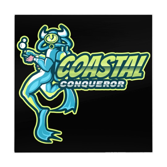 Coastal Conqueror | Swimming Character Mahjong Mats