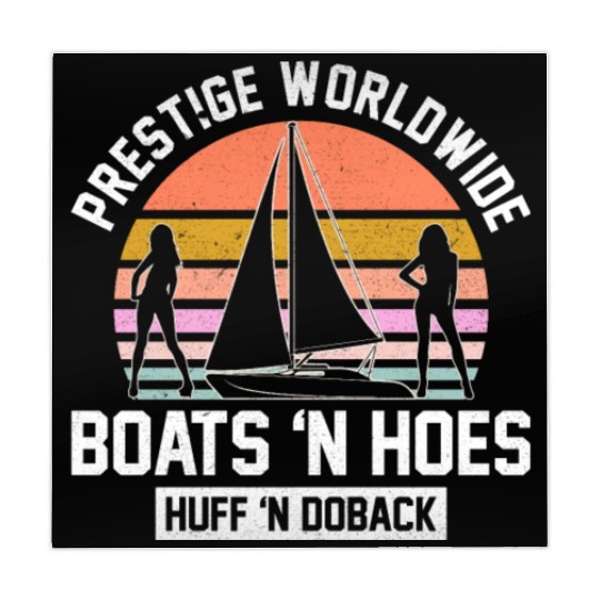 Prestige Worldwide Boats 'N Hoes Huff 'N Doback Mahjong Mats