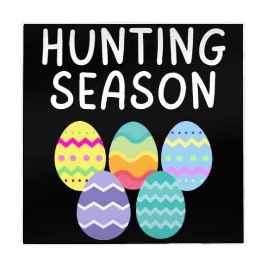 Hunting Season Eggs Funny Easter Day 2023 Egg Hunt Mahjong Mats