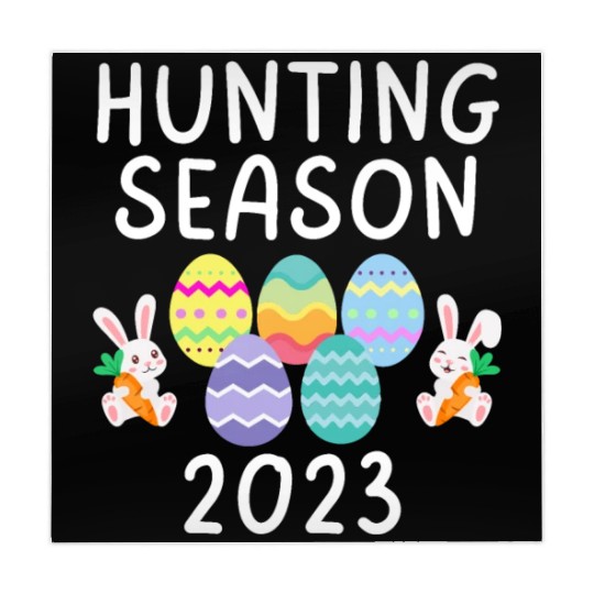 Hunting Season Egg Hunt Eggs Funny Easter Day 2023 Mahjong Mats