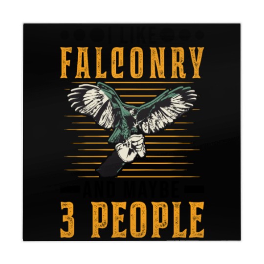 I Like Falconry And Maybe 3 People Falcon Mahjong Mats