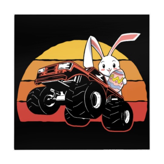 aster Rabbit Offroad Vehicles Truck Retro Mahjong Mats