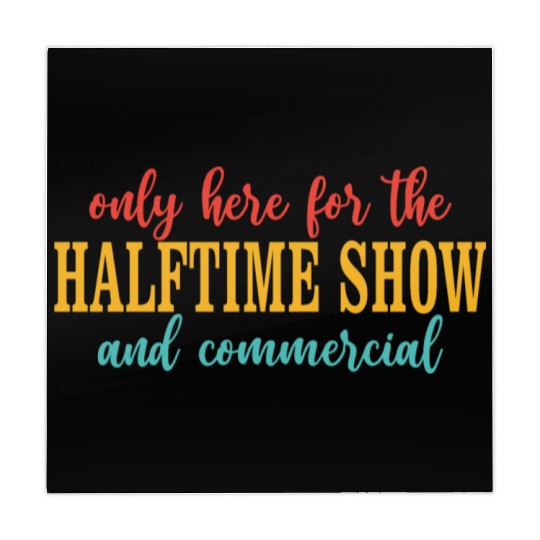 Only Here For The Halftime Show And Commercial Mahjong Mats