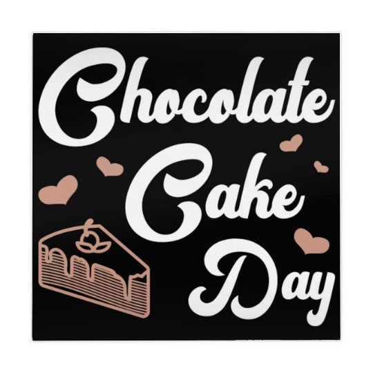 Chocolate Cake Day Dessert Sweet Delicious Fun Mahjong Mats