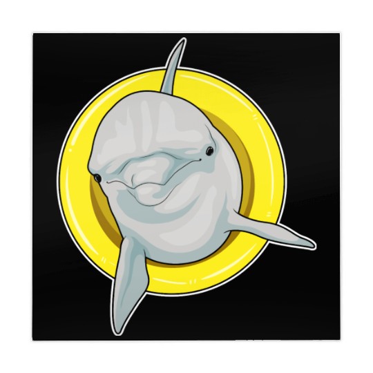 Dolphin Swimming Lifebuoy Mahjong Mats