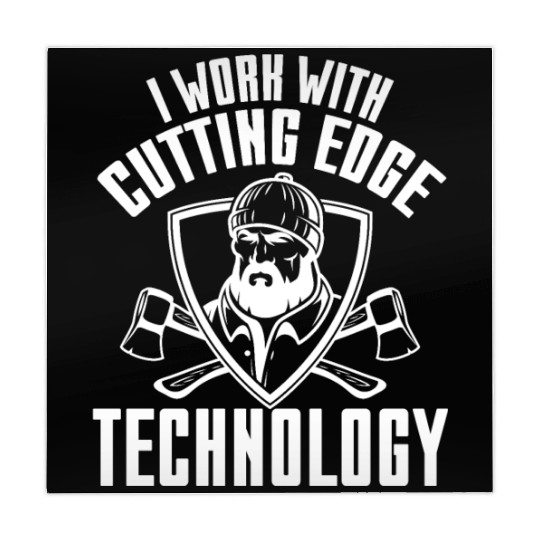 I Work With Cutting Edge Technology Mahjong Mats