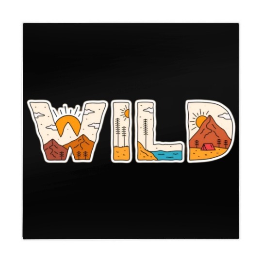Nature's Wild Words: Embrace the Wilderness Mahjong Mats