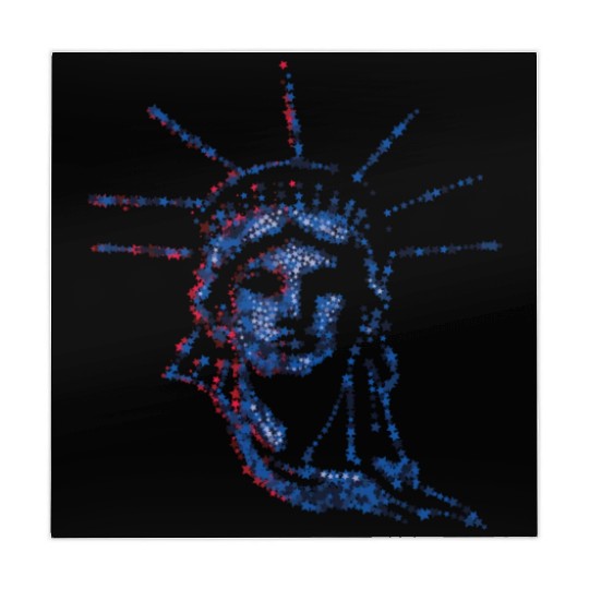 Statue Of Liberty 4th Of July American US Flag Mahjong Mats