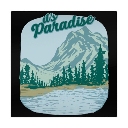 Mountain Landscape Paradise Mahjong Mats