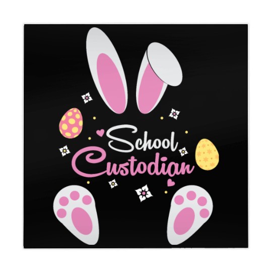 Easter Sunday Bunny School Custodian Mahjong Mats