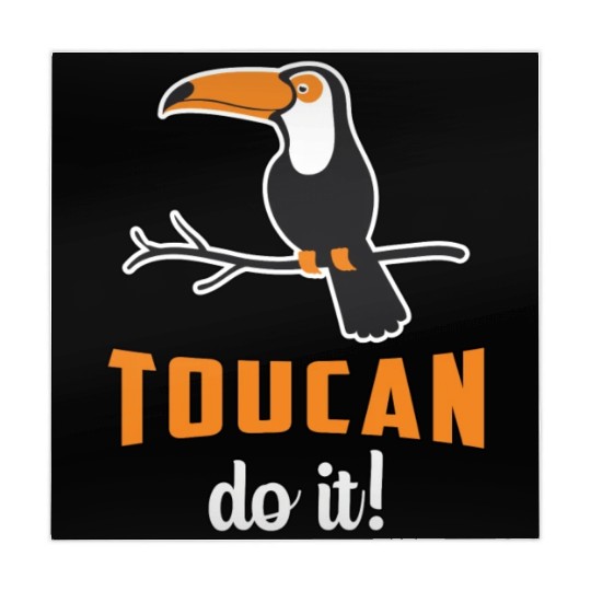 Toucan Do It Bird Watcher Watching Retro Toucans Mahjong Mats