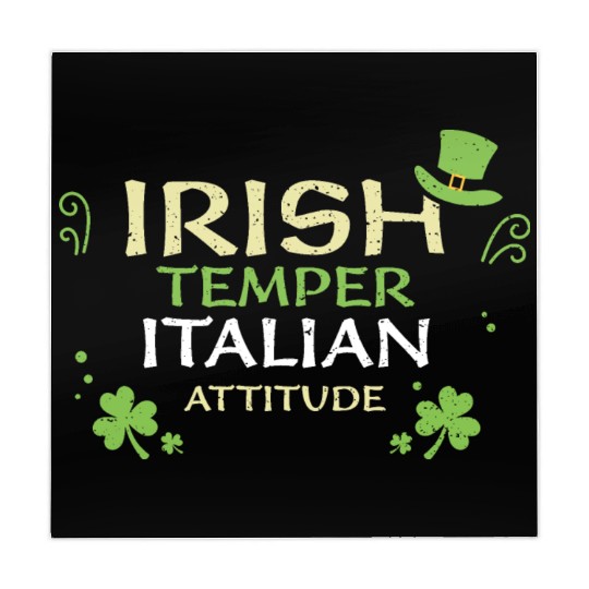 Irish Temper Italian Attitude Mahjong Mats