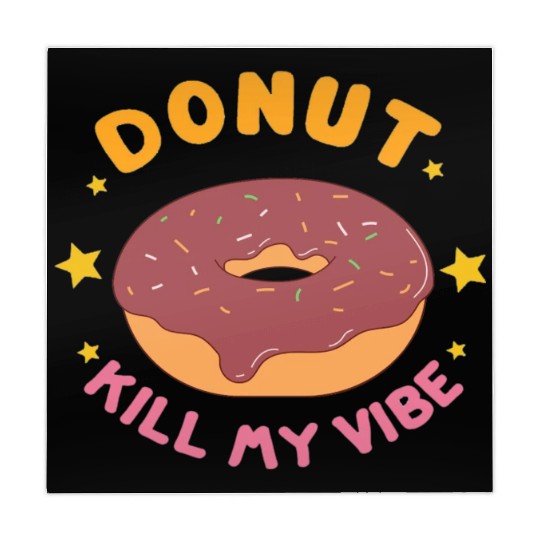 Brown pink sweet donut , Donut teaser , cartoon Mahjong Mats