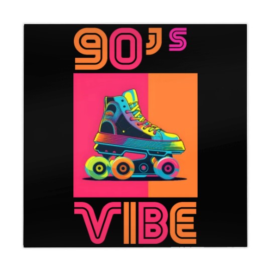 90s Vibe - I Love The 90s - Retro 90s Neon Mahjong Mats