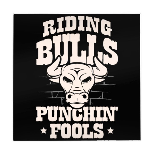 Bull Rider Bull Riding Western Rodeo Cowboy Lover Mahjong Mats