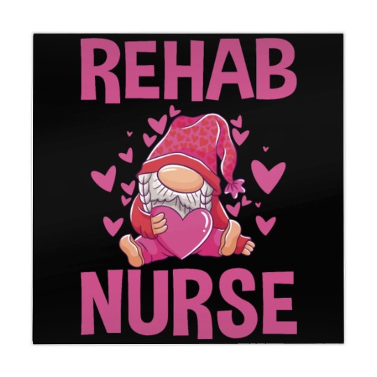 Cute Rehab Nurse Gnome Design Physical Therapy Mahjong Mats
