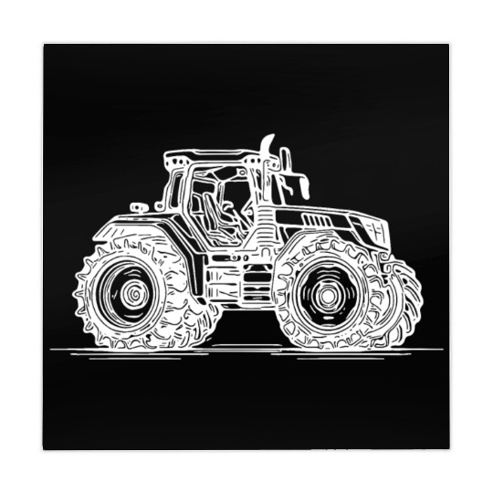 Passion Farm Tractor For Farmers Mahjong Mats