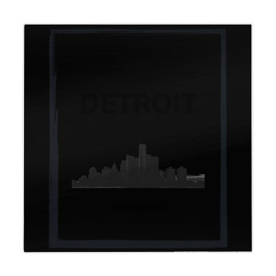 Detroit Skyline Mahjong Mats
