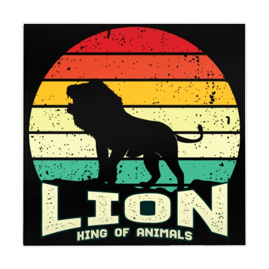 Lion King Of Animals Mahjong Mats