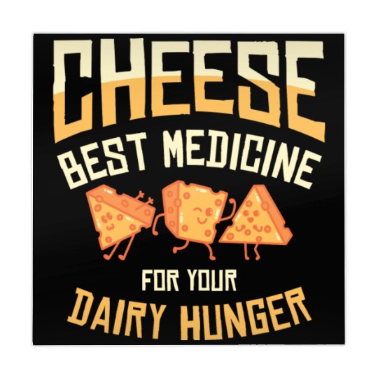 Best Medicine Cheese Foodie Dairy Cheese Lover Mahjong Mats