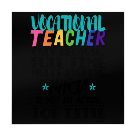 Vocational Teacher Only Because Full Time Multi Mahjong Mats