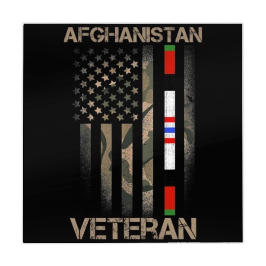Afghanistan Veteran American US Flag Proud Army Mi Mahjong Mats