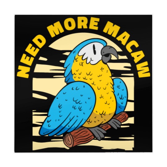 Macaw Parrot Lover Nature Zoo Animal Pet Mahjong Mats