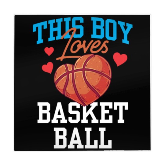 This Boy Loves Basketball Coach Match Player Team Mahjong Mats