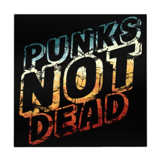 punks not dead - retro punk rock Mahjong Mats