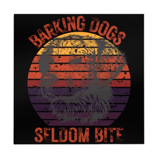 Barking dogs seldom bite Mahjong Mats
