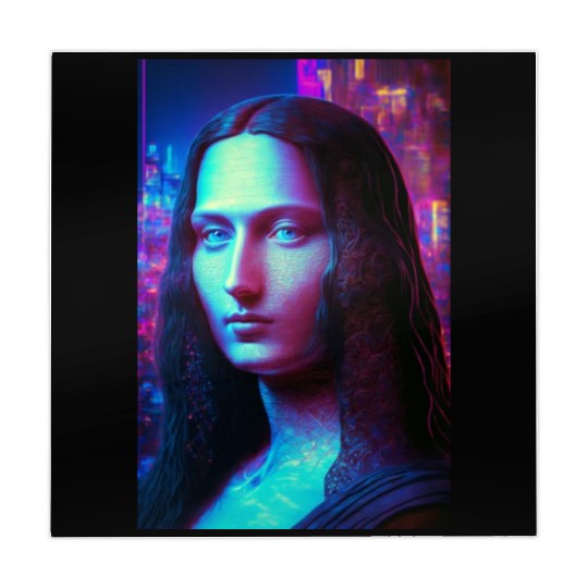 Mona lisa in future Mahjong Mats