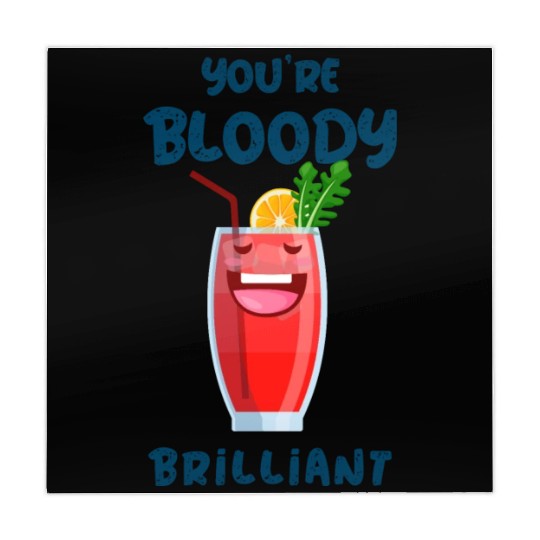 You're Bloody Brilliant Bloody Mary Cocktail Mahjong Mats