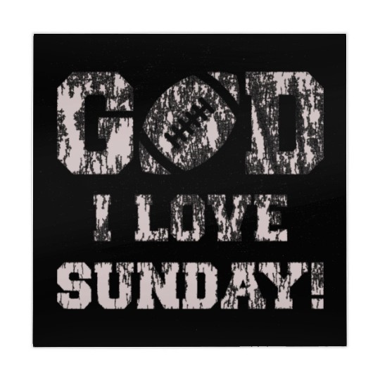 GOD I LOVE SUNDAY Mahjong Mats