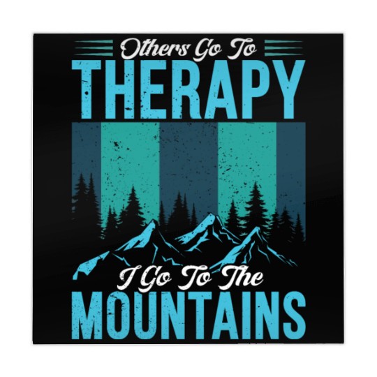 Mountain love Therapy Mountains Wanderlust Mahjong Mats