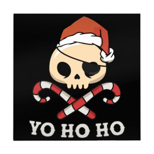 Santa Pirate Funny Christmas - Yo Ho Ho, Pirate Mahjong Mats