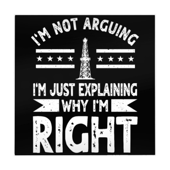 Funny Oilfield Worker Quote Oil Rig Mahjong Mats