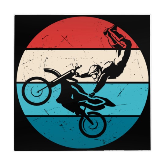 Freestyle Motorcyclist Retro Mahjong Mats