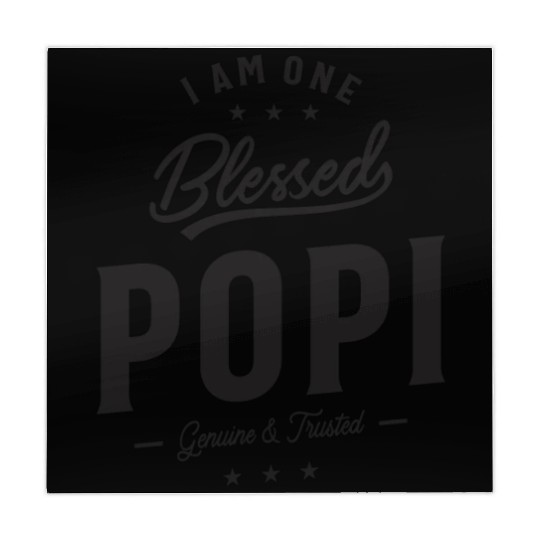 I Am One Blessed Popi - Dad and Grandpa Mahjong Mats