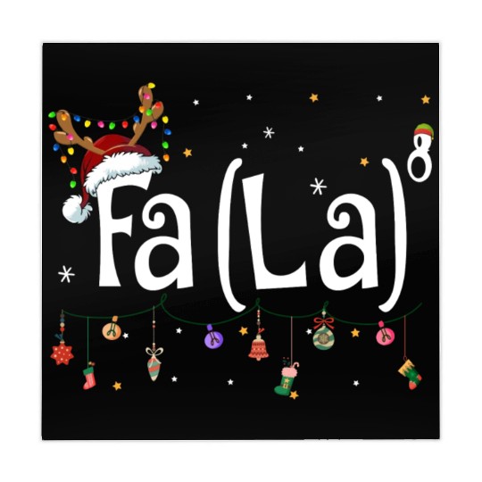 Fa La La 8 Math Teacher Christmas Mahjong Mats